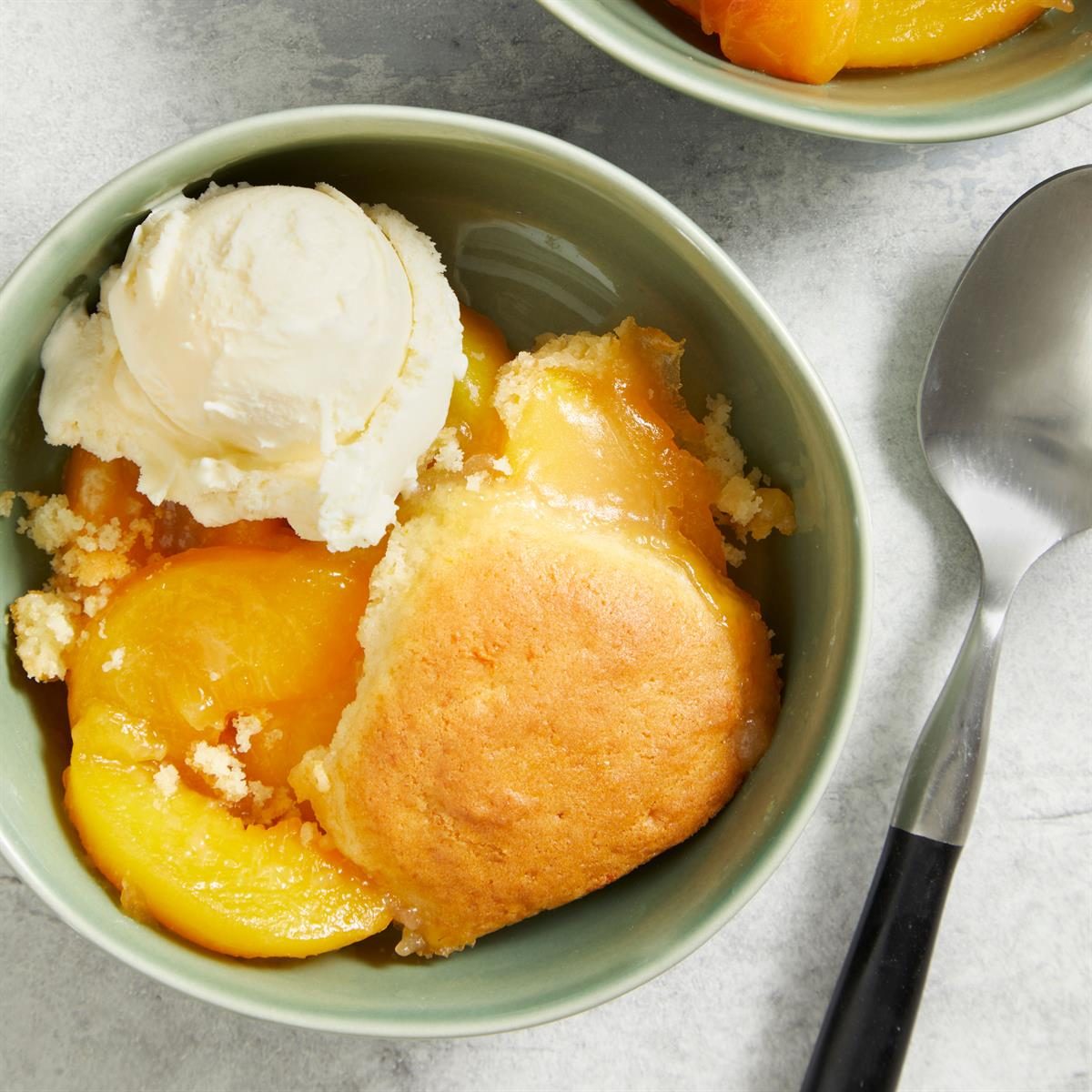 Peach Cobbler for Two