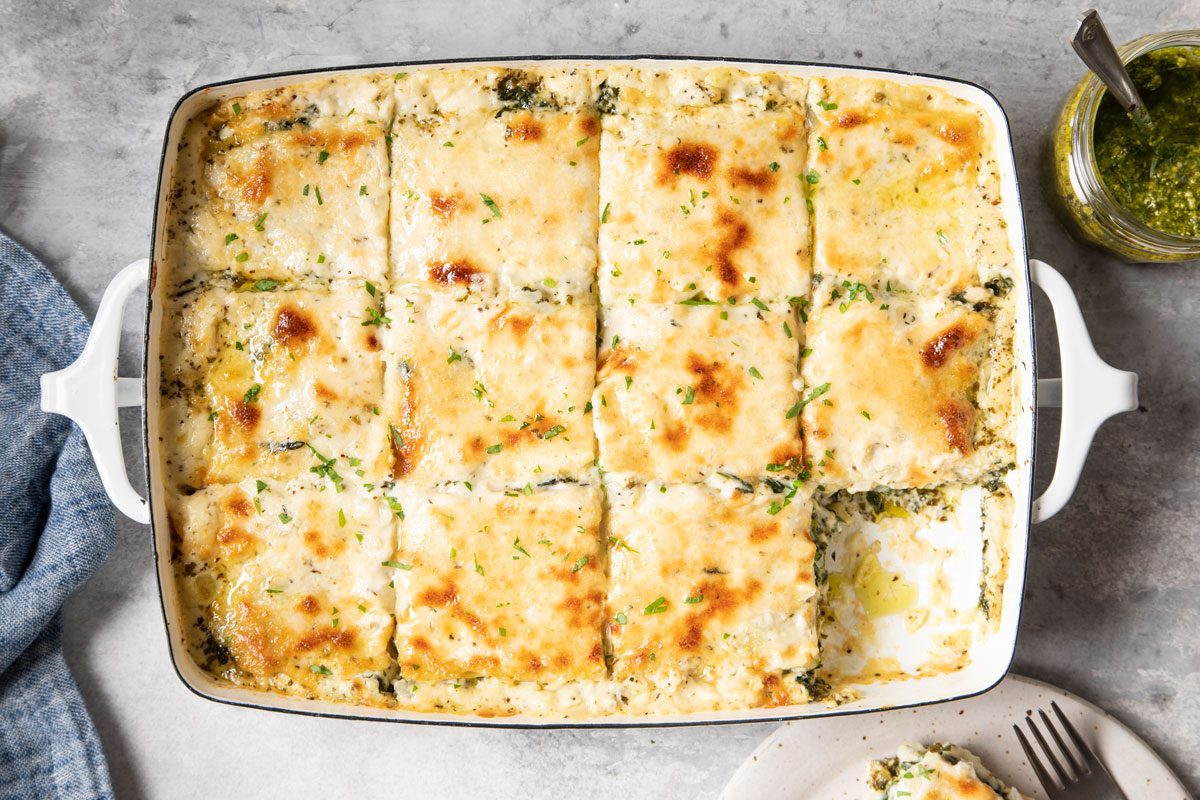 Pesto Lasagna