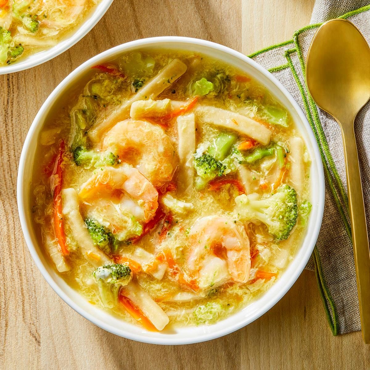 Shrimp Egg Drop Soup