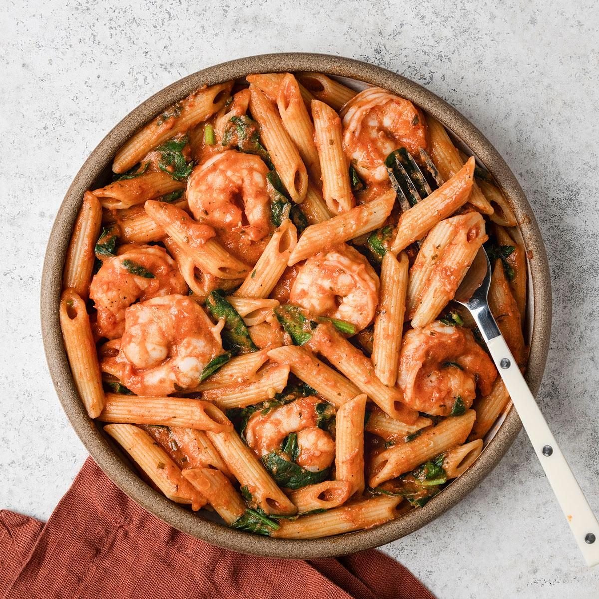 Spicy Shrimp Penne Pasta Exps Tohd25 180629 Christinema 2