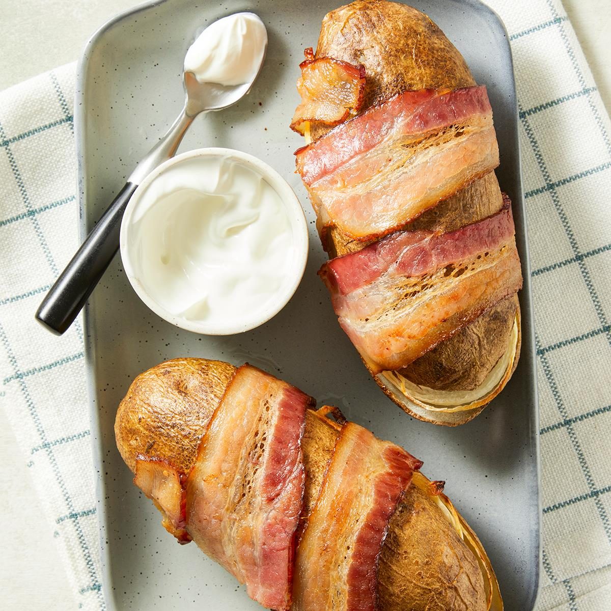 Bacon-Wrapped Potatoes