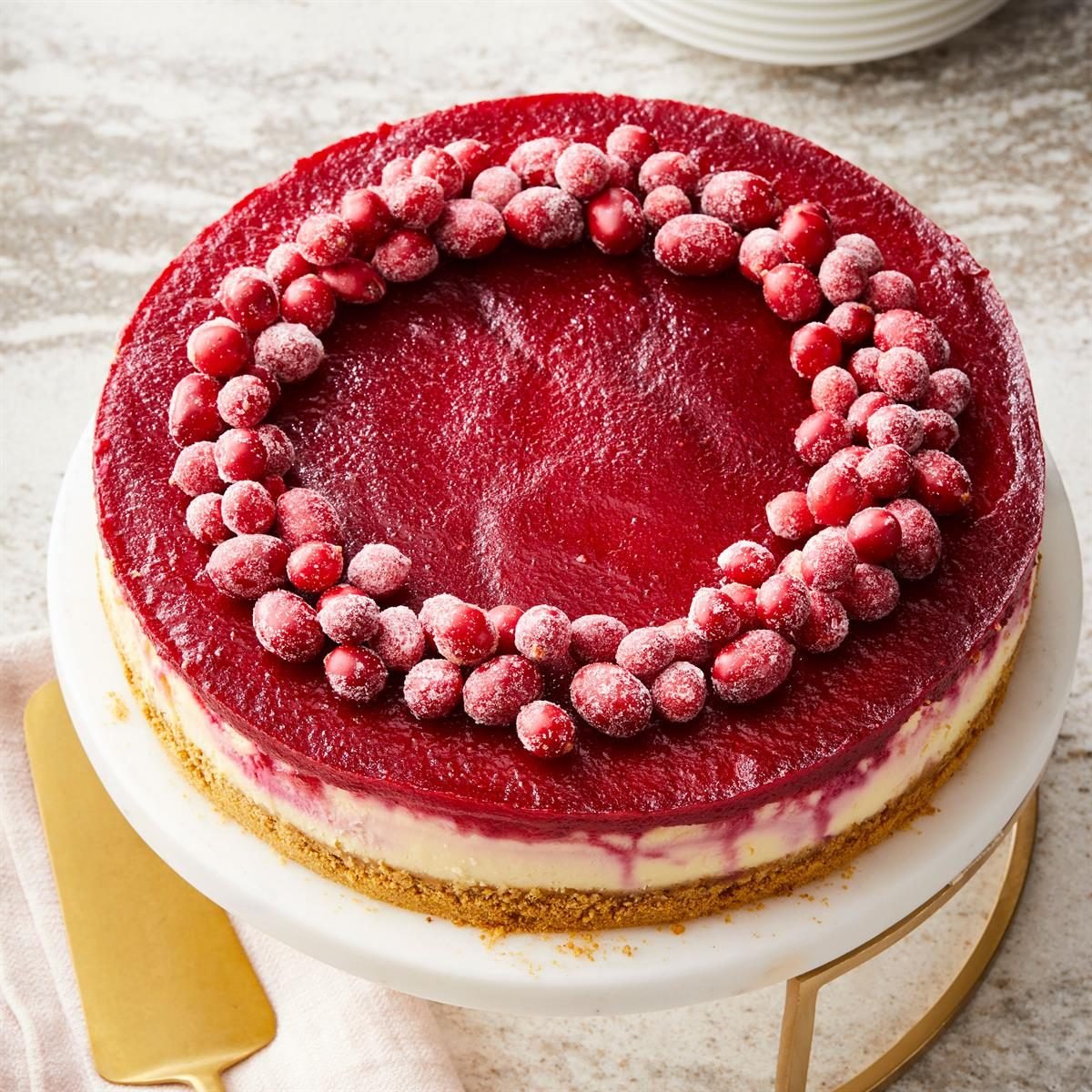 Cranberry Cheesecake
