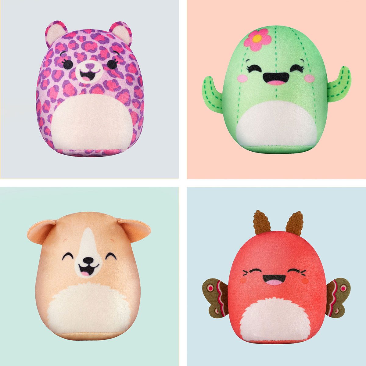 Mcdonald's Squishmallows Happy Meal Squish Group Squismallow