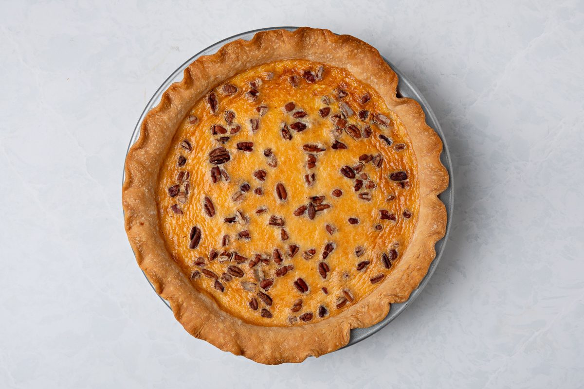 Baked Pineapple Cream Cheese Pie