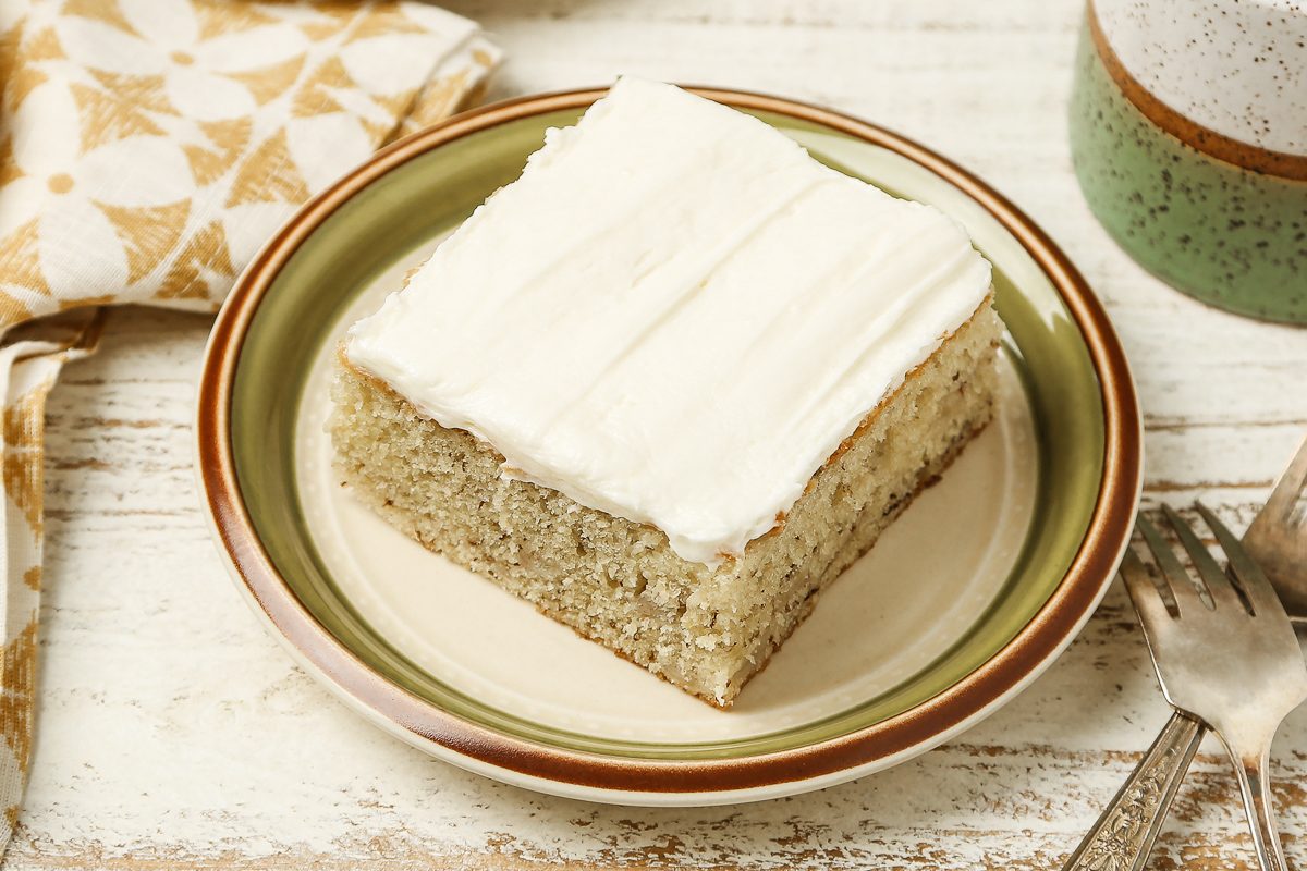 Banana Bars With Cream Cheese Frosting