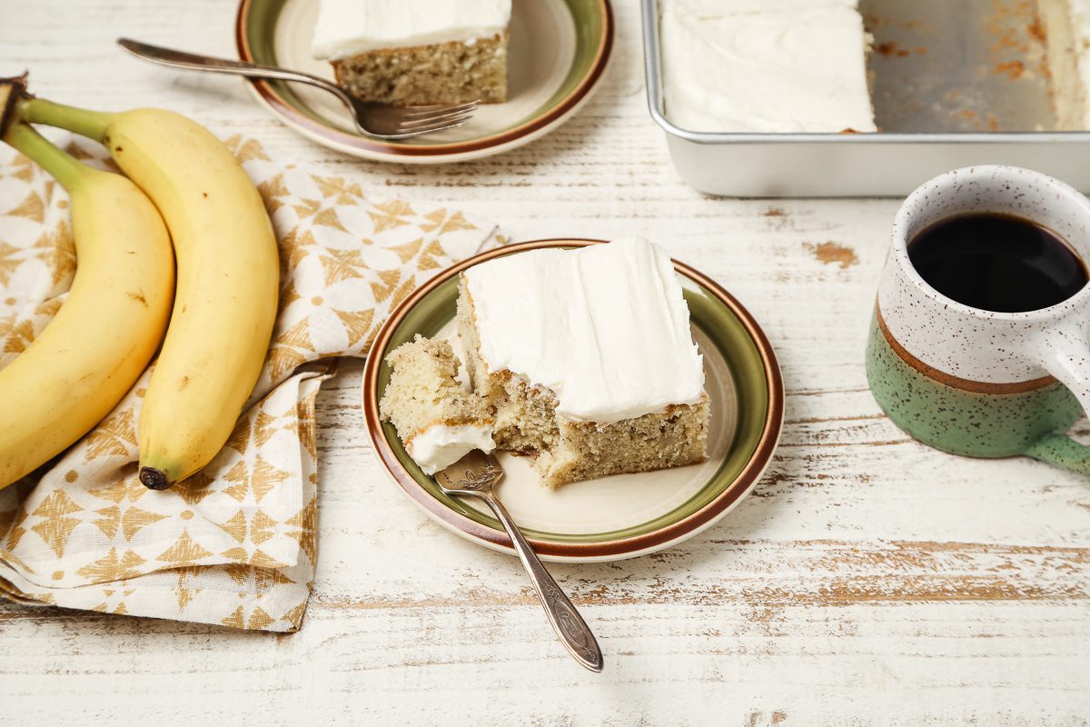 Banana Bars With Cream Cheese Frosting