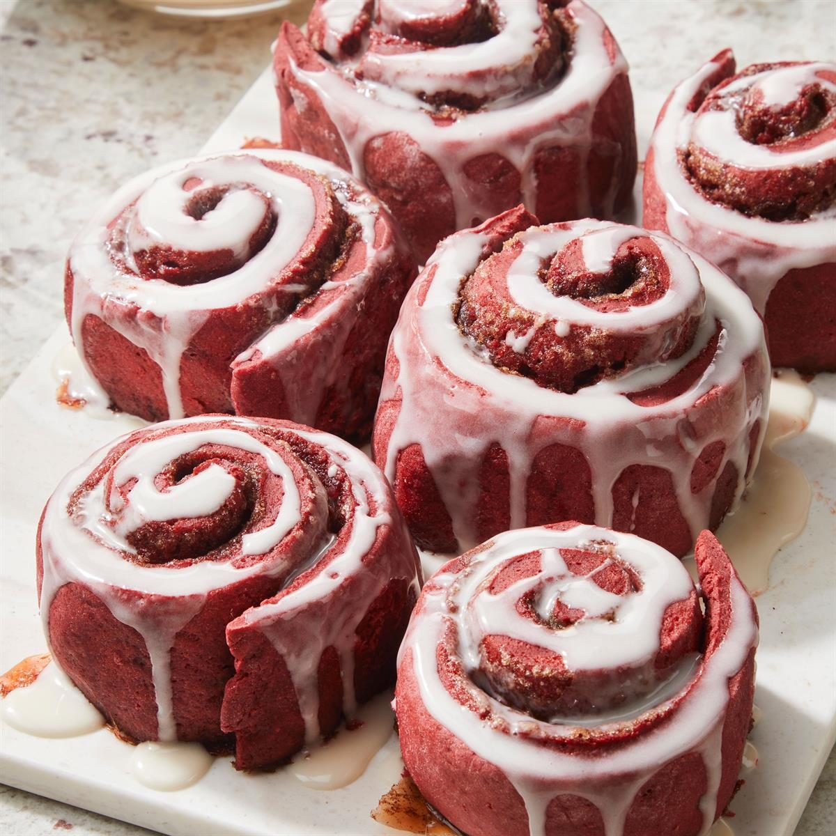 Red Velvet Cinnamon Rolls
