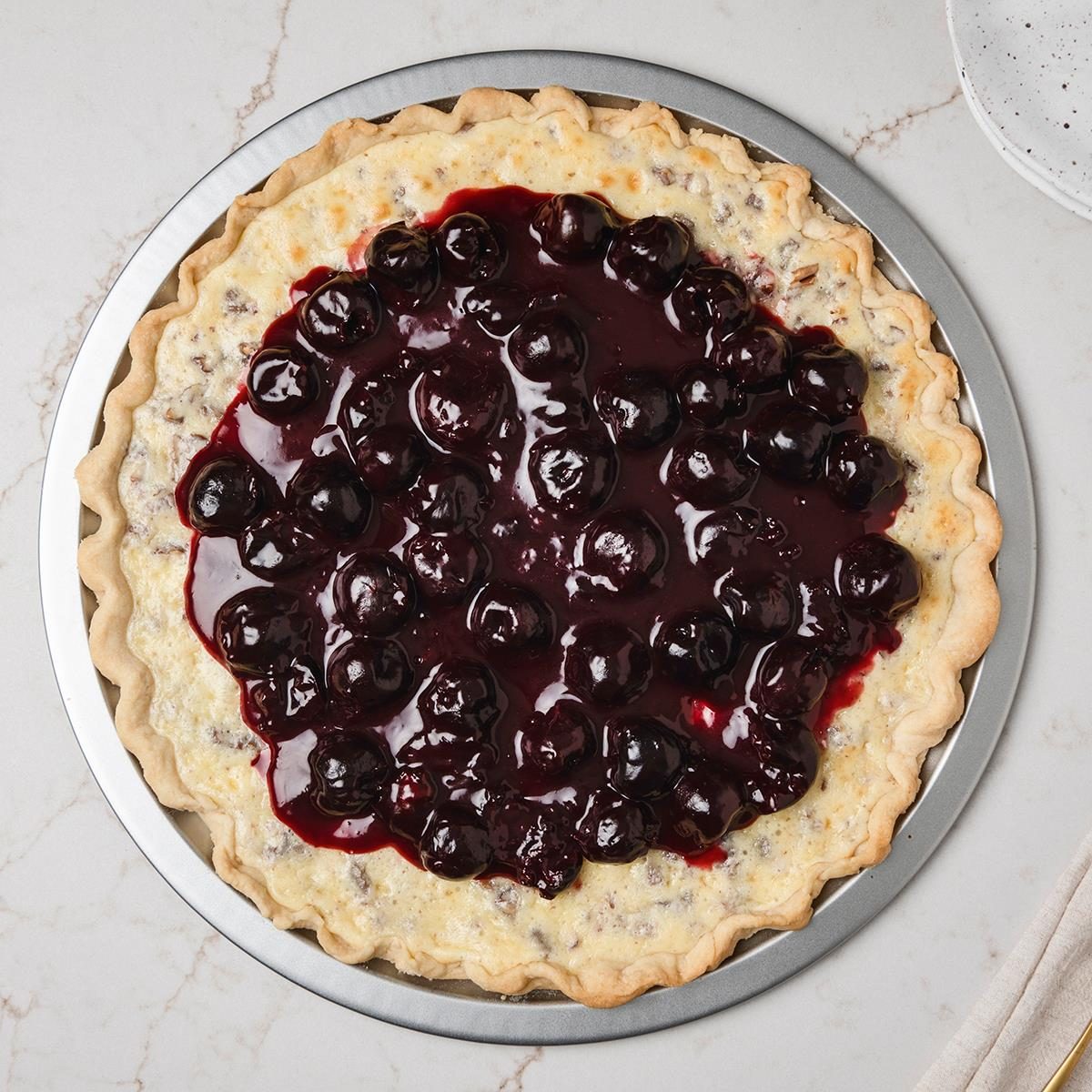 Cherry Dessert Pizza