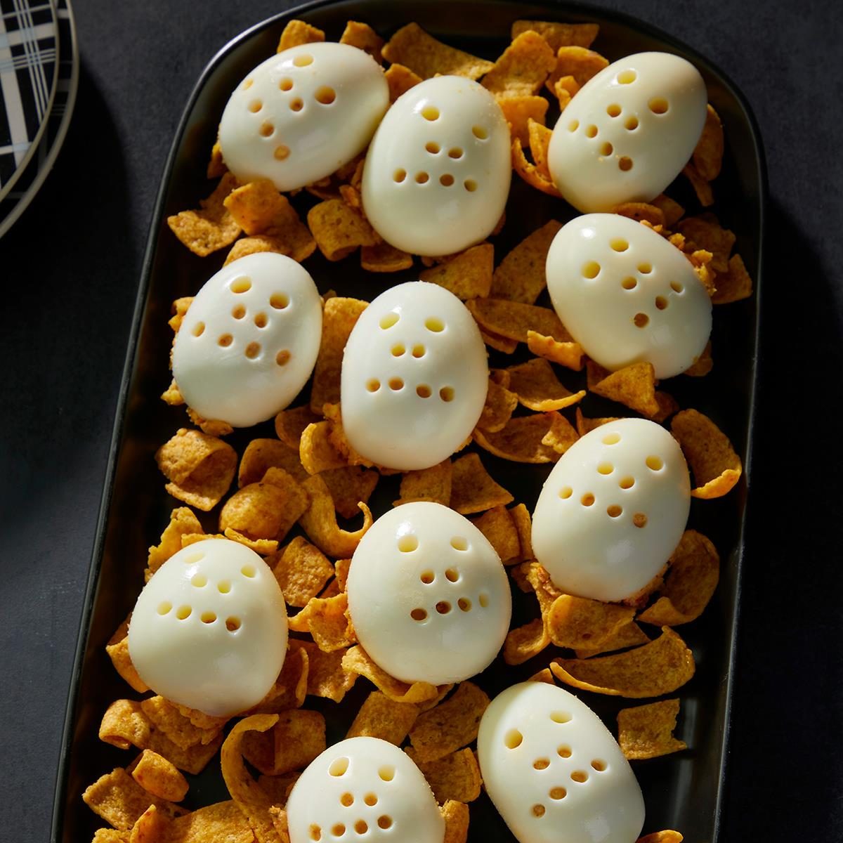 Halloween Deviled Eggs
