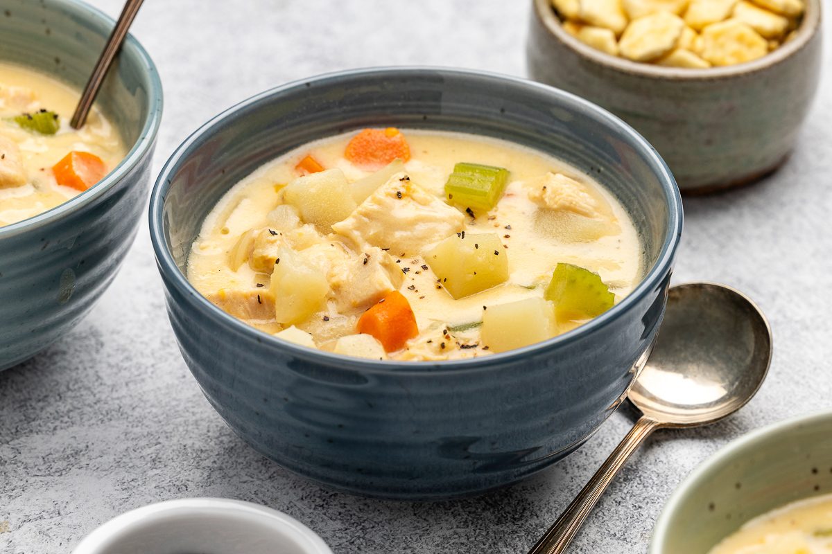 Cheesy Chicken Chowder