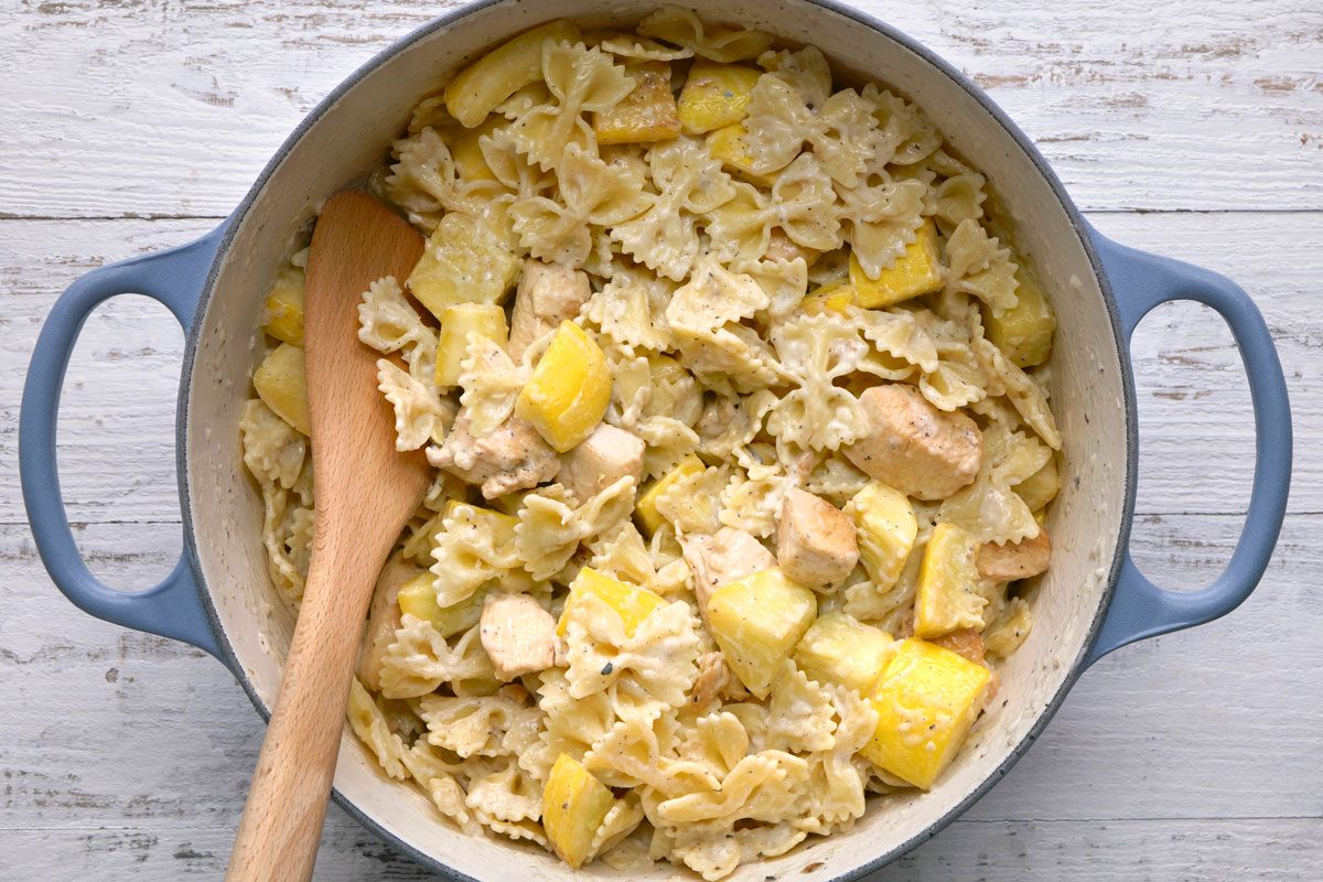 Chicken Bow Tie Pasta 