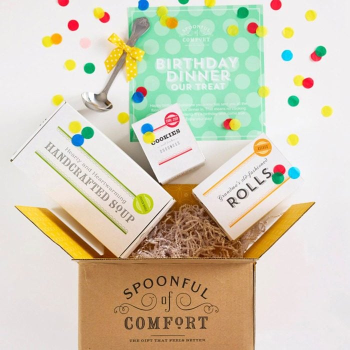 Gluten Free Birthday Care Package Via Spoonfulofcomfort.com