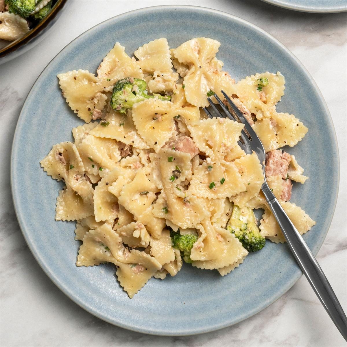 Ham and Broccoli Pasta