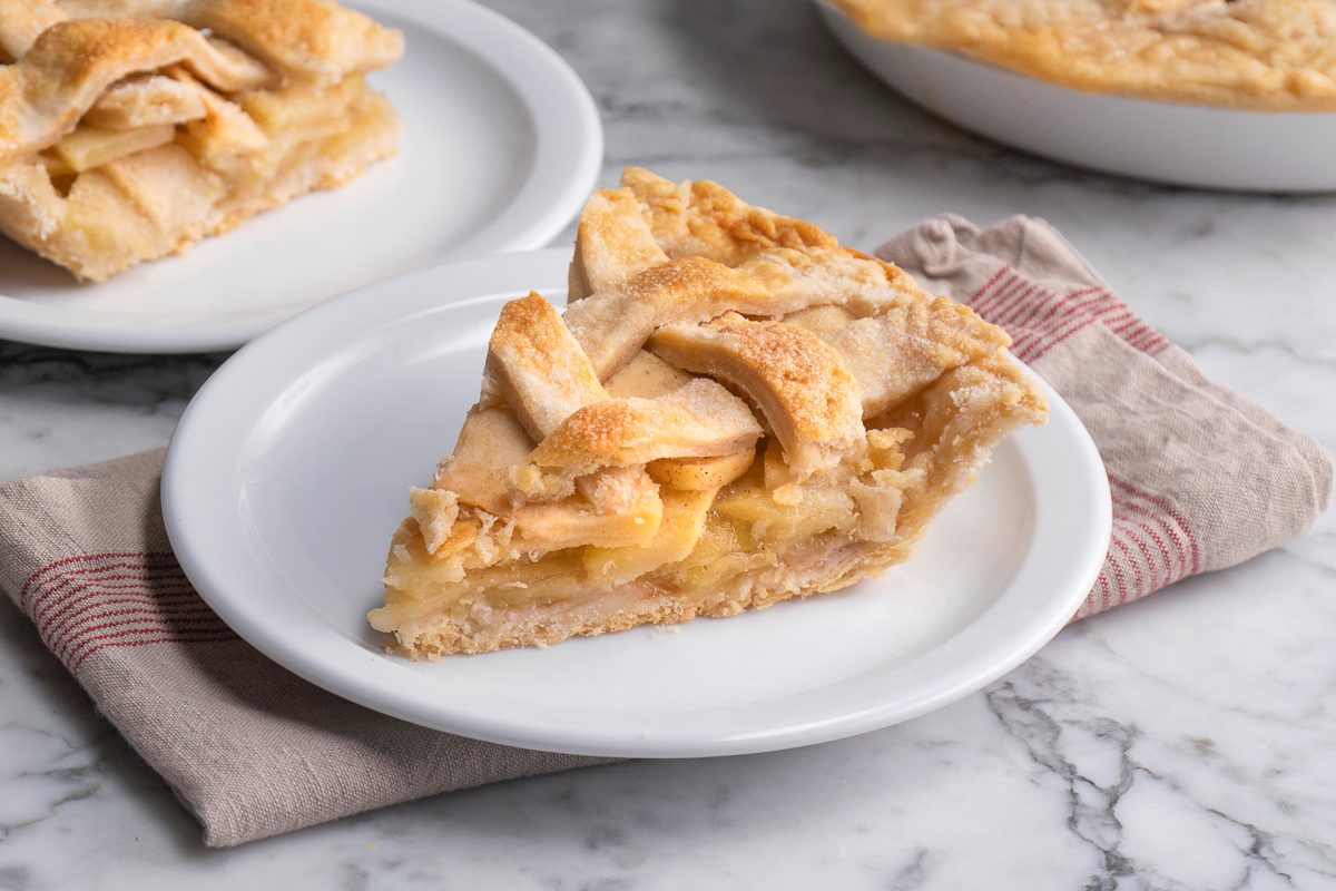 Lattice Topped Apple Pie