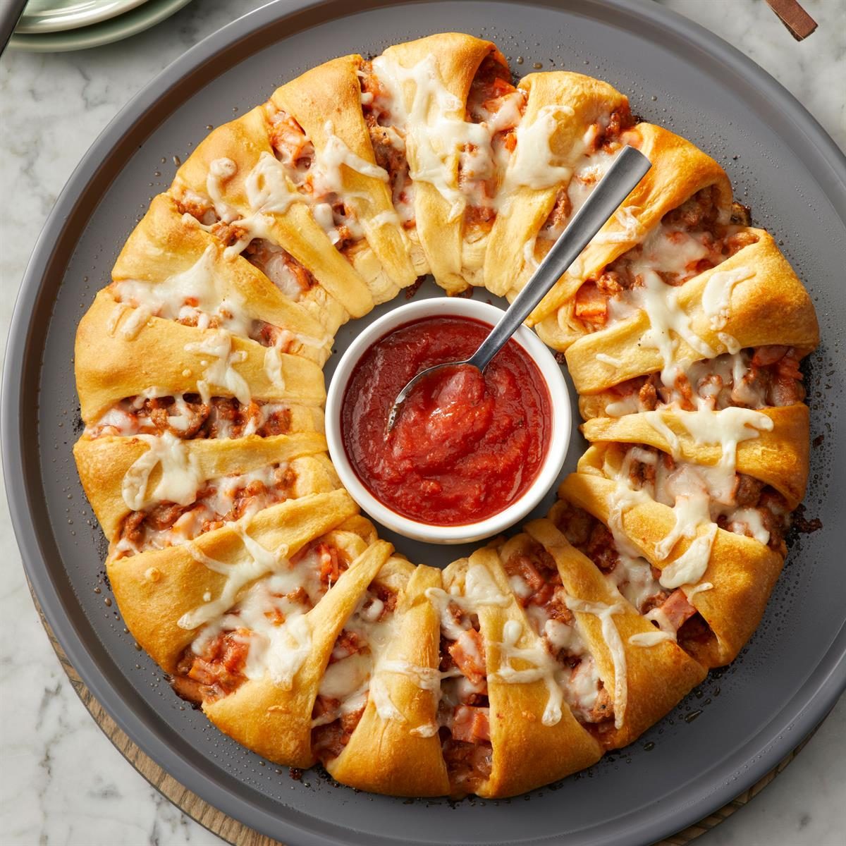 Pizza Crescent Ring