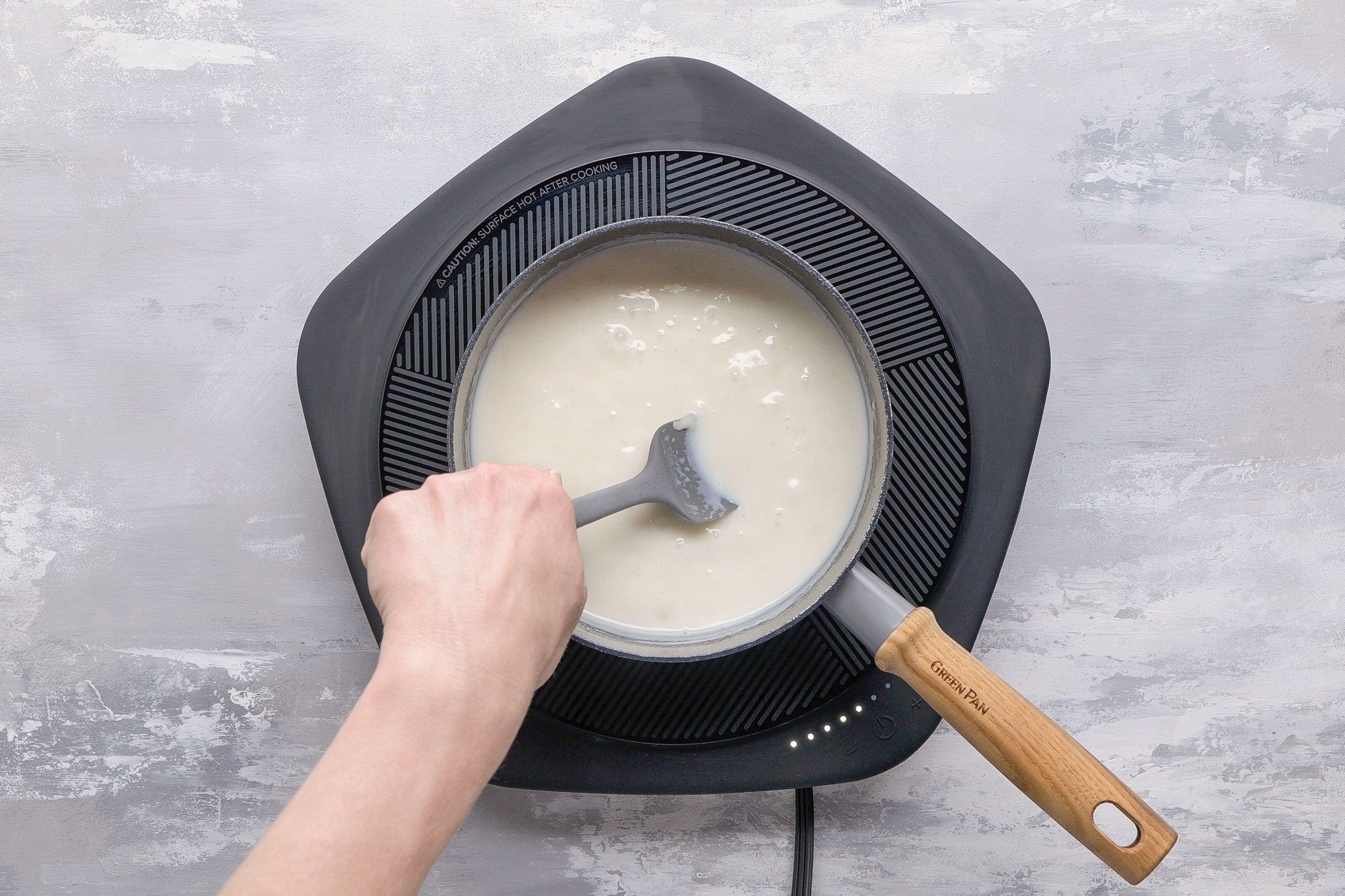 cook and stir until thickened,