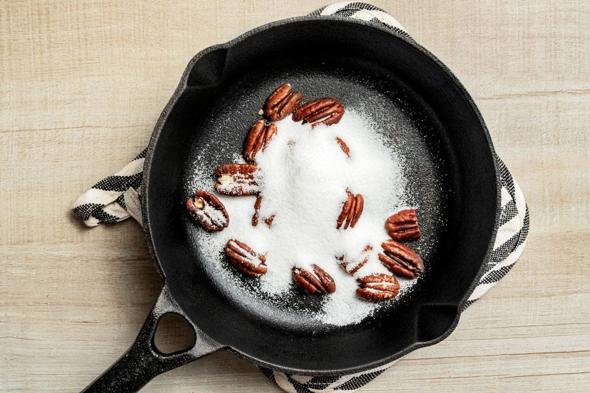 Sprinkle with remaining sugar.