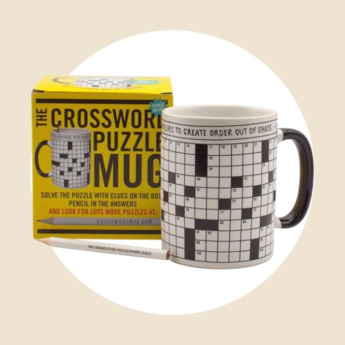 Crossword Puzzle Mug Via Barnesandnoble.com