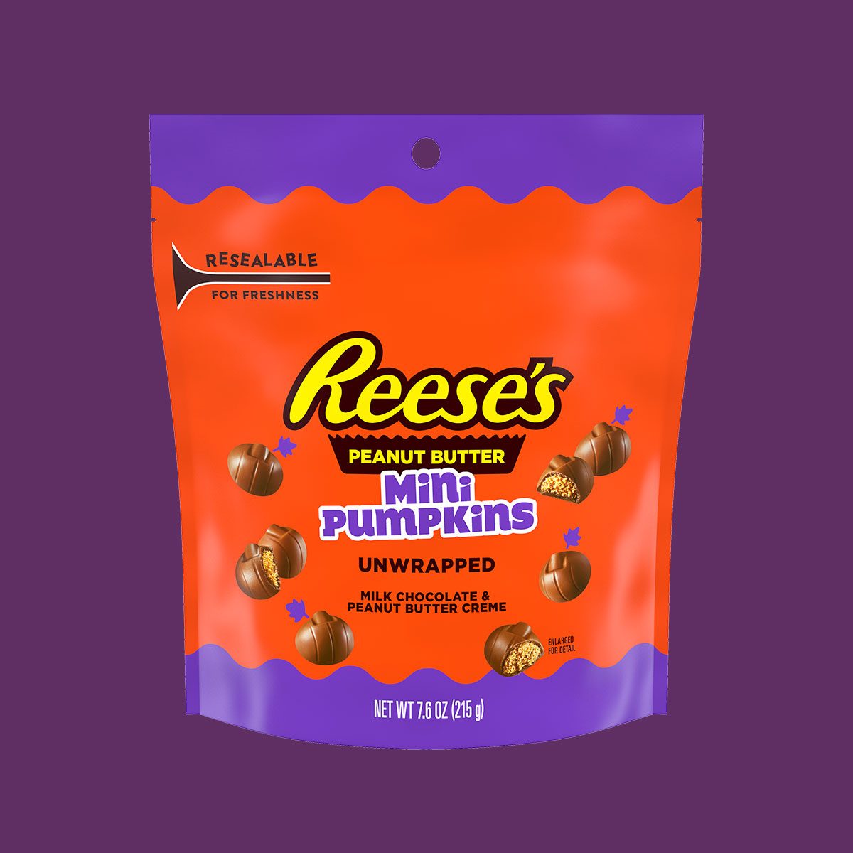 Reeses Peanut Butter Mini Pumpkins