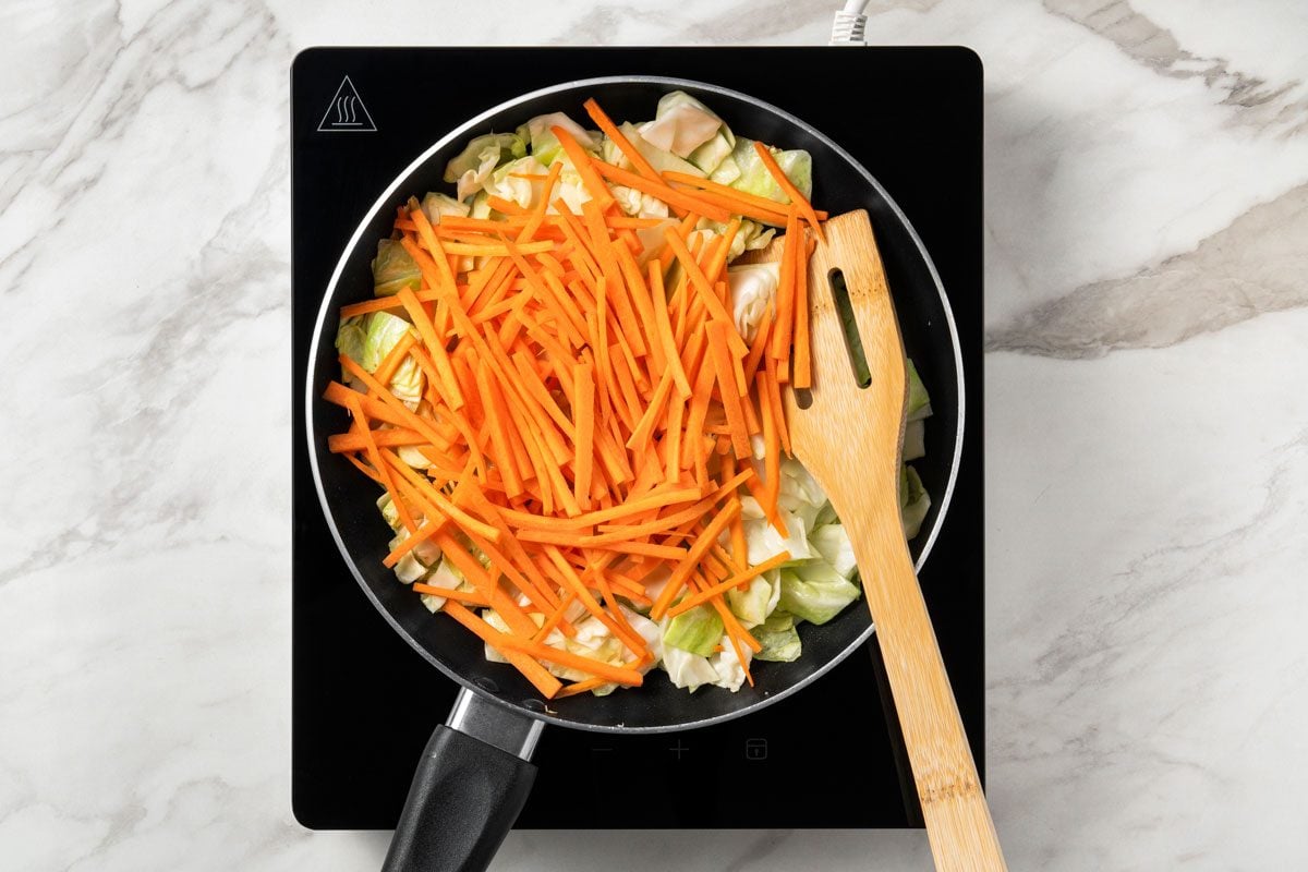 Add carrots; stir-fry