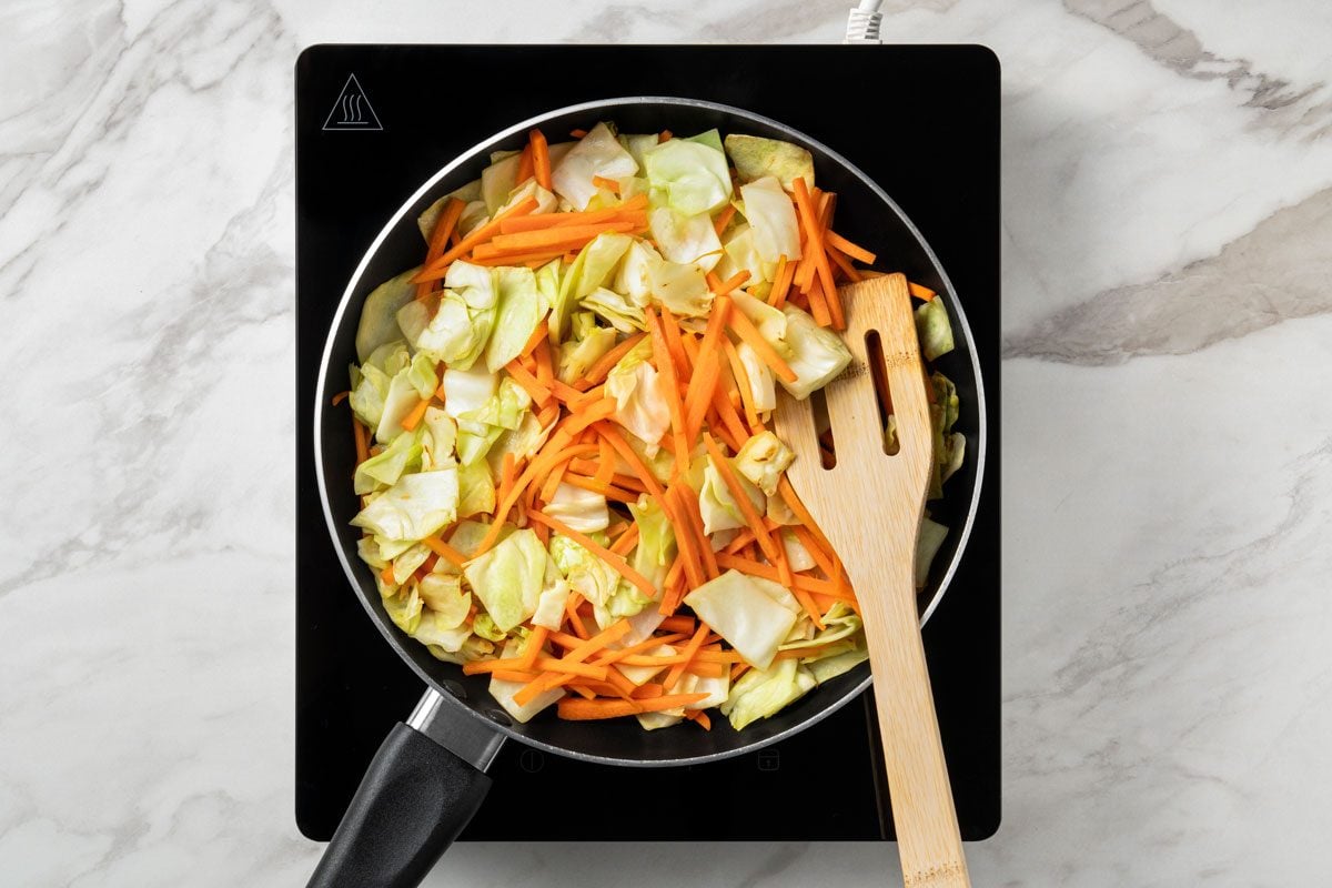 stir fry until carrots are crisp-tender.