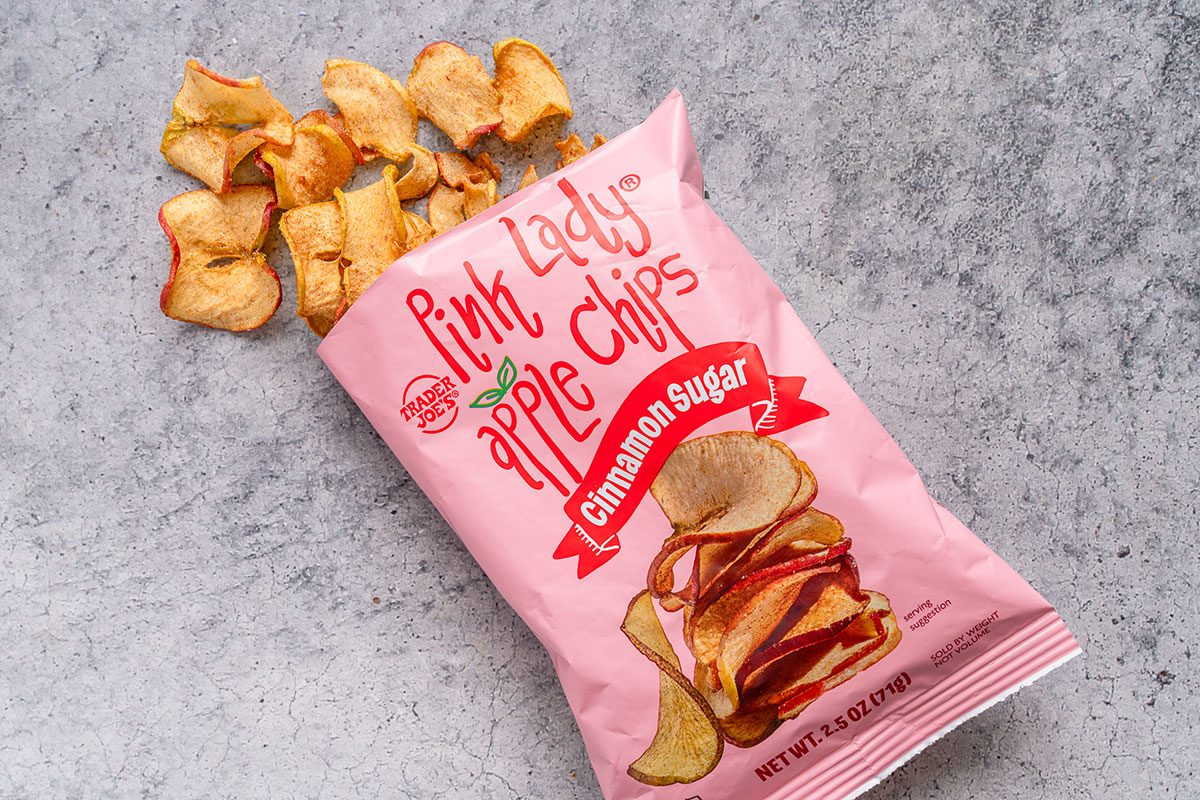 Pink Lady Apple Chips