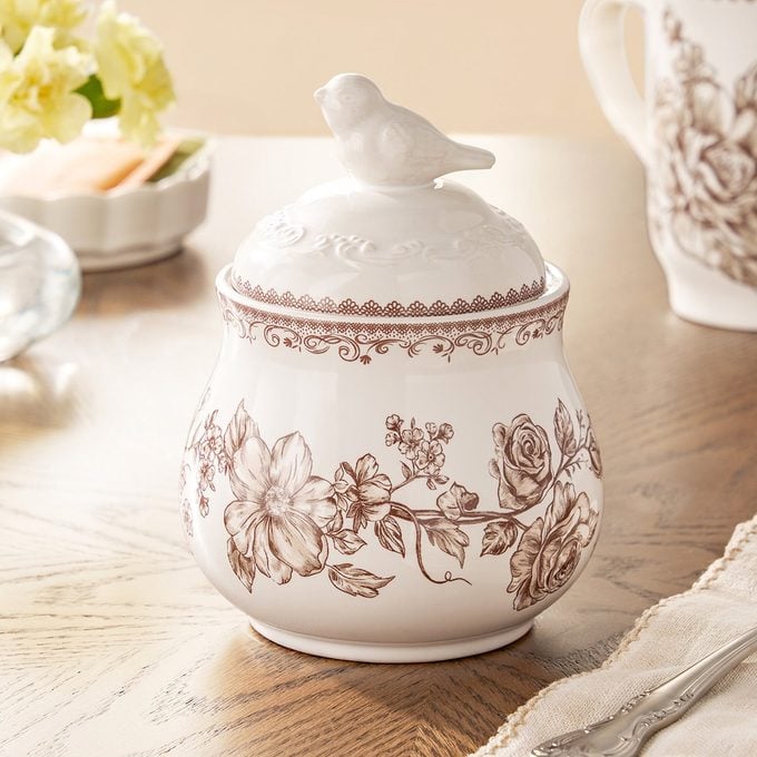 Agatha Stoneware Sugar Bowl