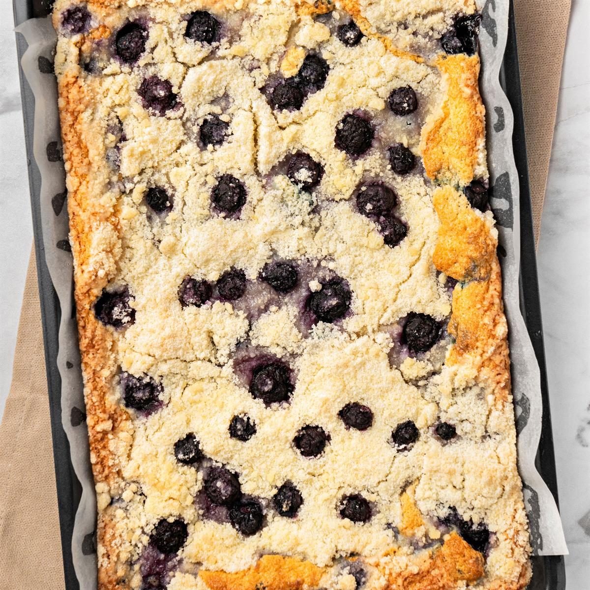 Blueberry Snack Cake