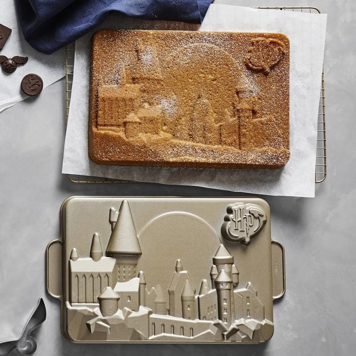 Hogwarts Cake Pan Via Williams Sonoma.com