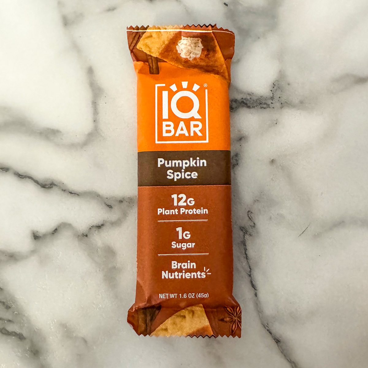 Iq Bar Pumpkin Pie Protein Bar 