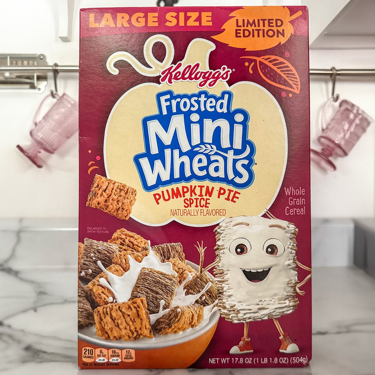 Kellogs Pumpkin Spice Frosted Mini Wheats