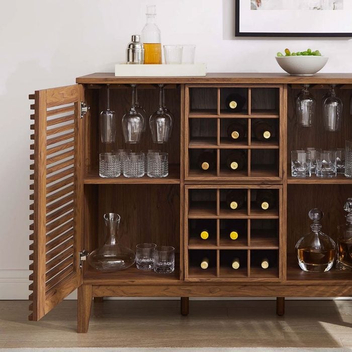 Mid Century Modern Bar Cabinet