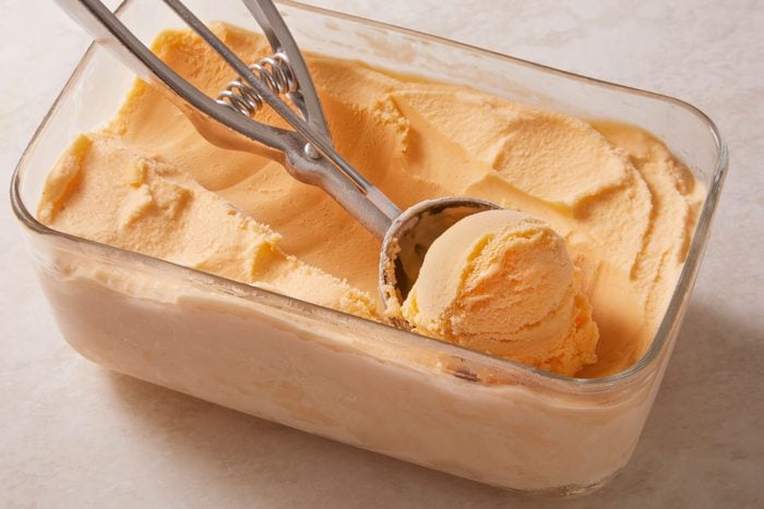 3/4 shot of Peach Gelato