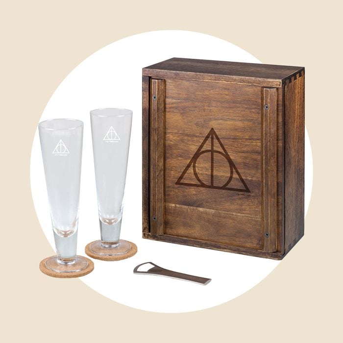 Pilsner Glasses Gift Set Via Picnictime.com
