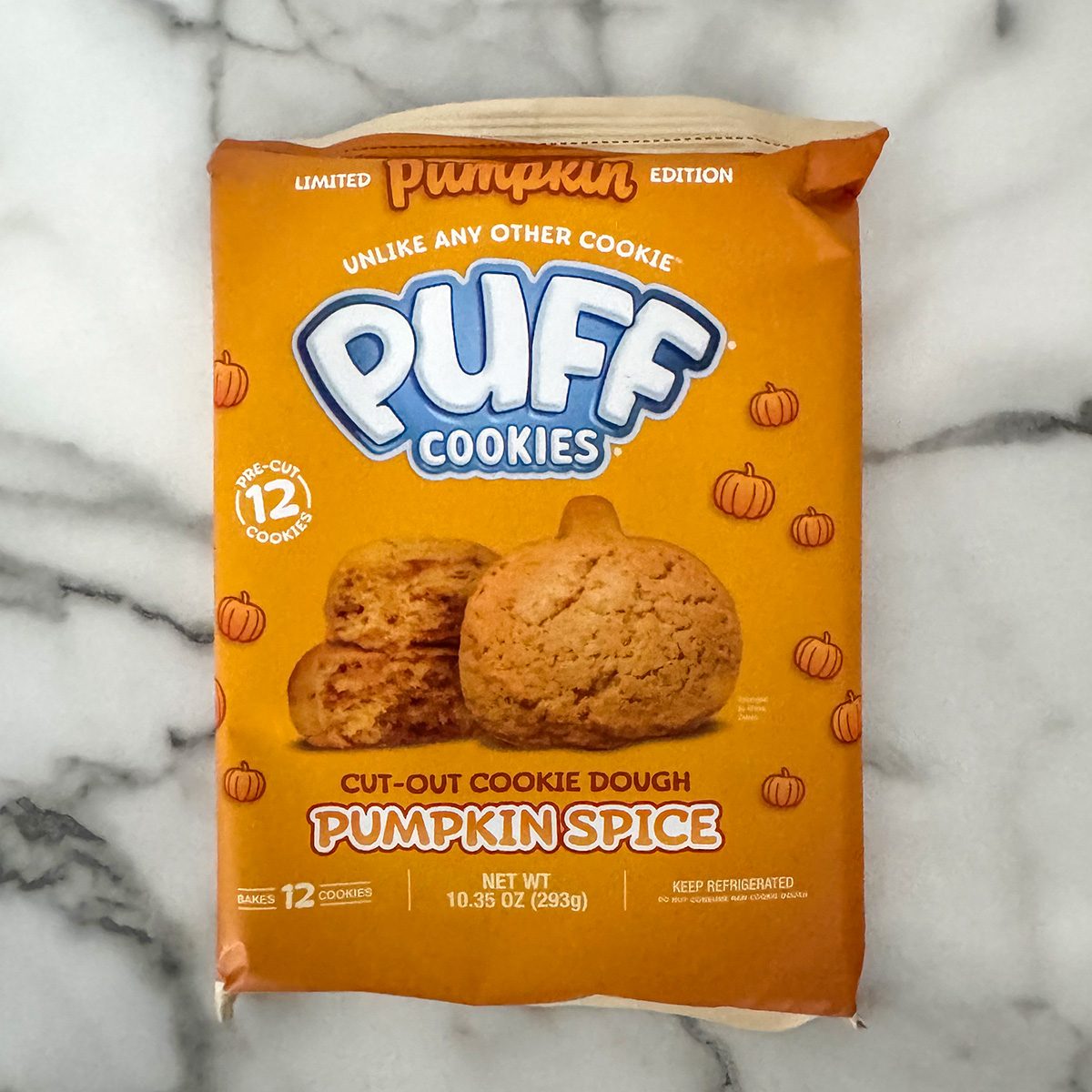 Puff Pumpkin Spice Cookies