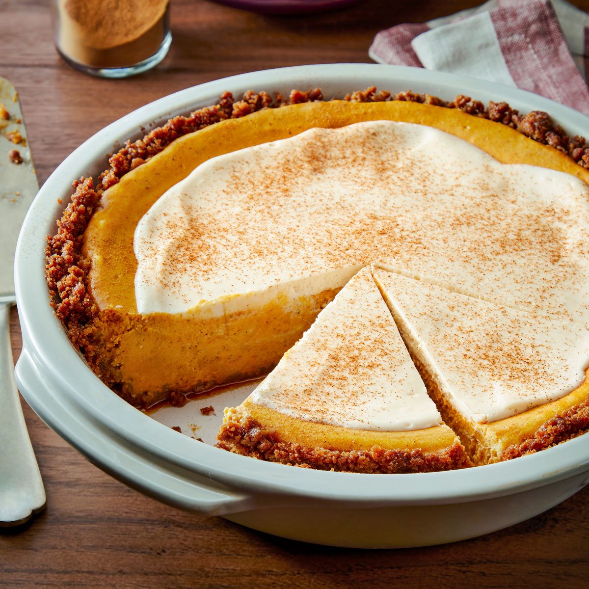 Pumpkin Cheesecake Pie 