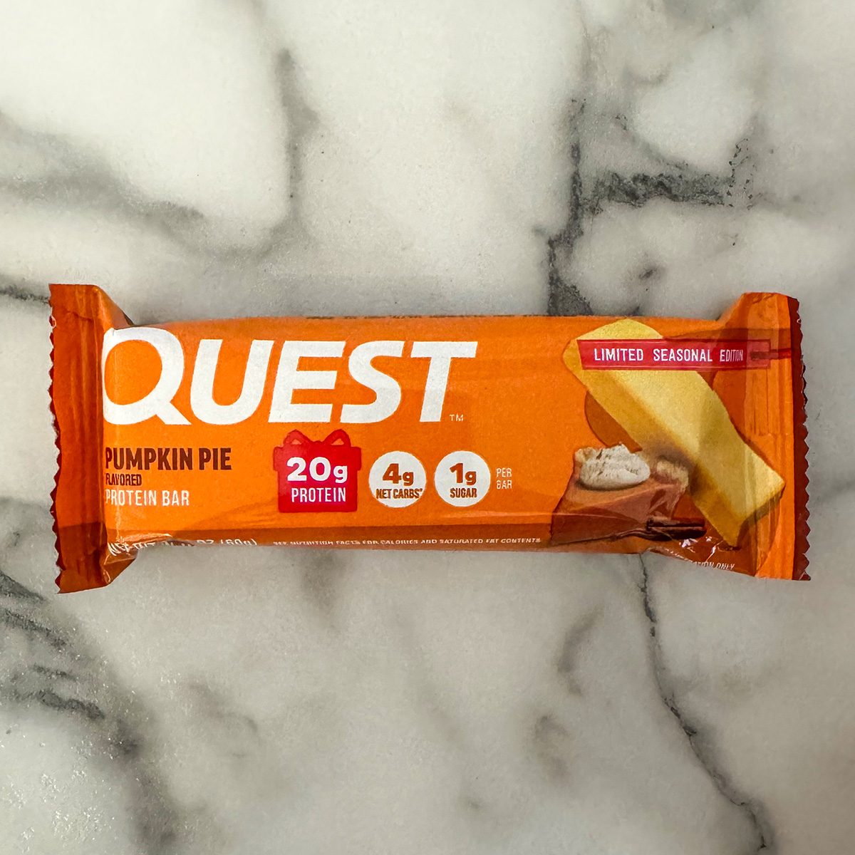 Quest Pumpkin Spice Protein Bar