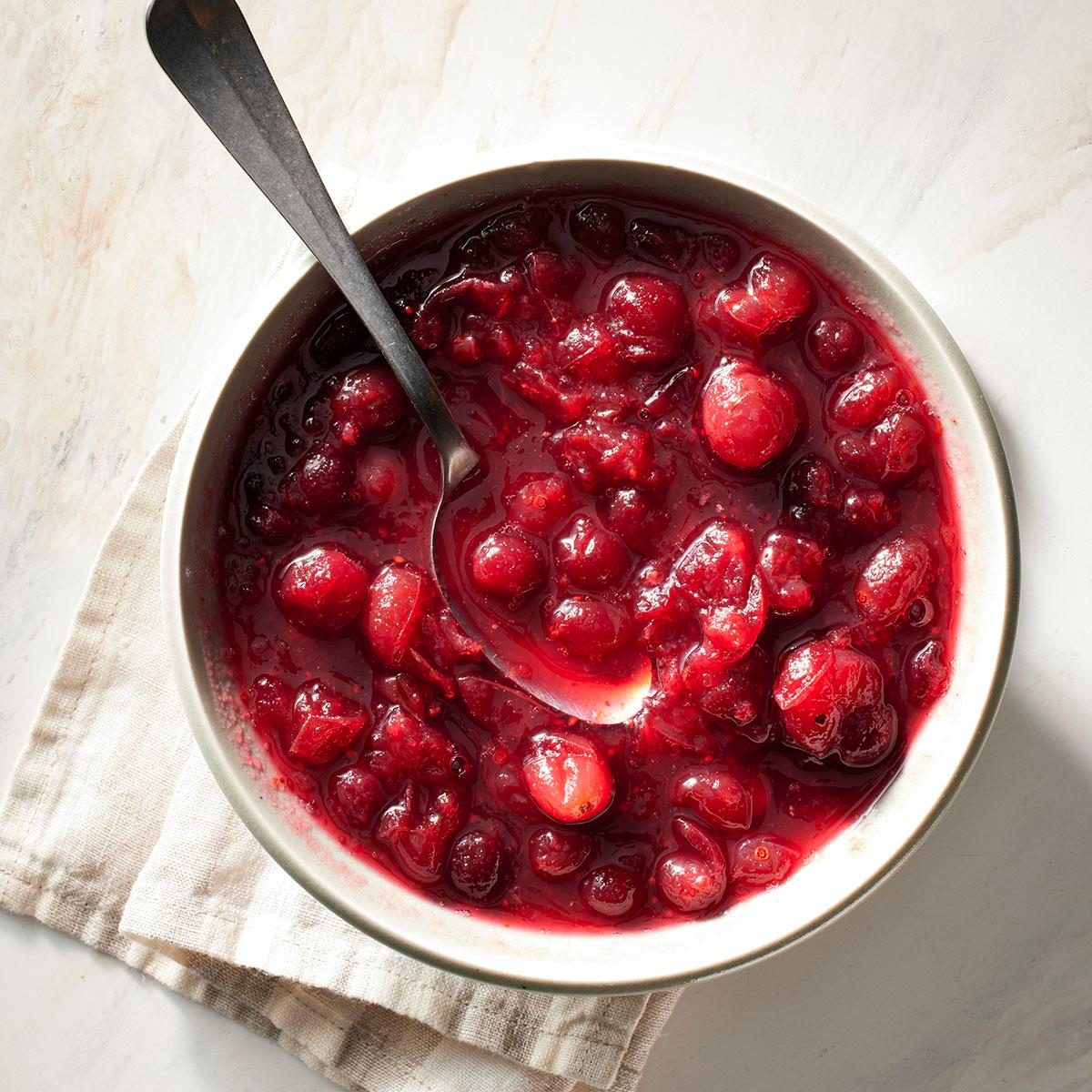 Vanilla Cranberry Sauce