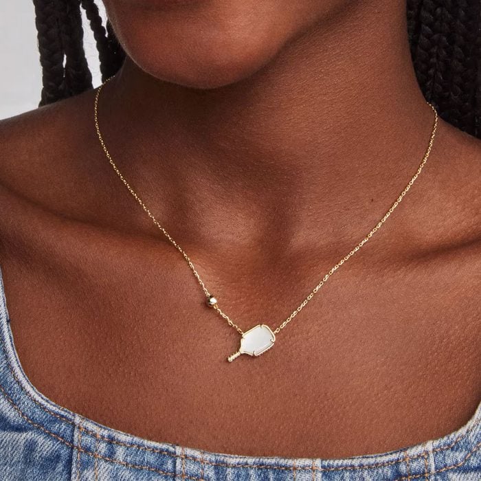 Best Christmas Gift Ideas For Her Kendra Scott Pickleball Gold Short Pendant Merchant
