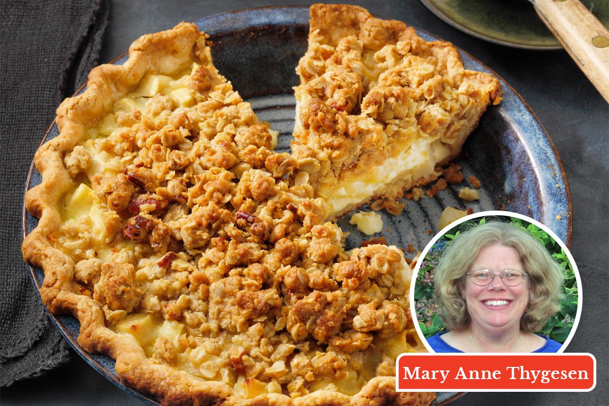 Community Cooks Central Orchard Pear Pie Mary Anne Thygesen