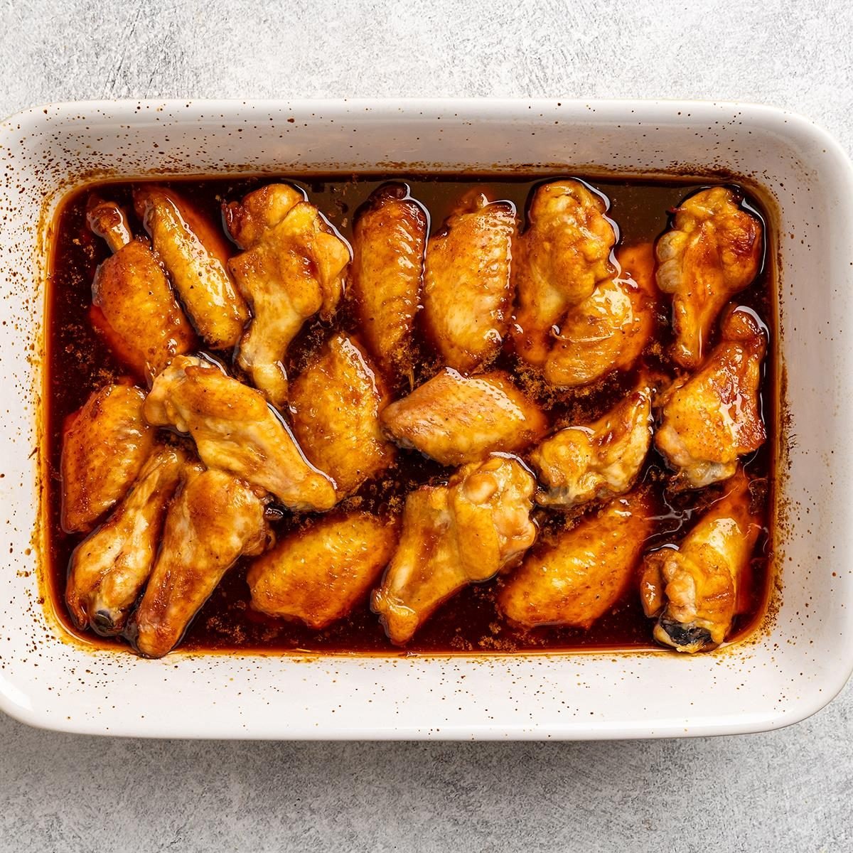 Honey-Glazed Chicken Wings