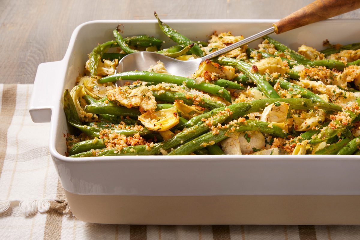Green Bean Artichoke Casserole