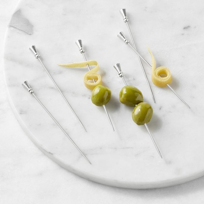 Heirloom Silver Cocktail Picks