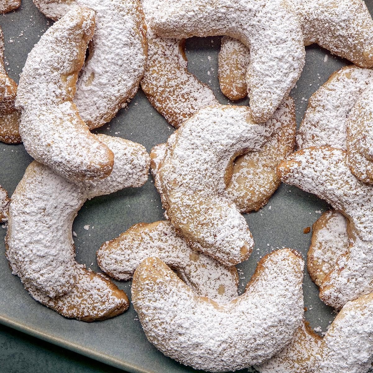 Pecan Crescent Cookies