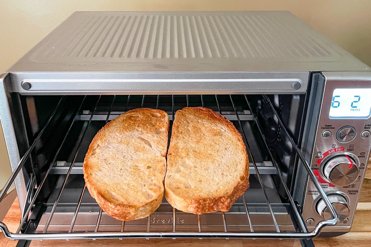 Breville Smart Oven Air Fryer Compact toast test