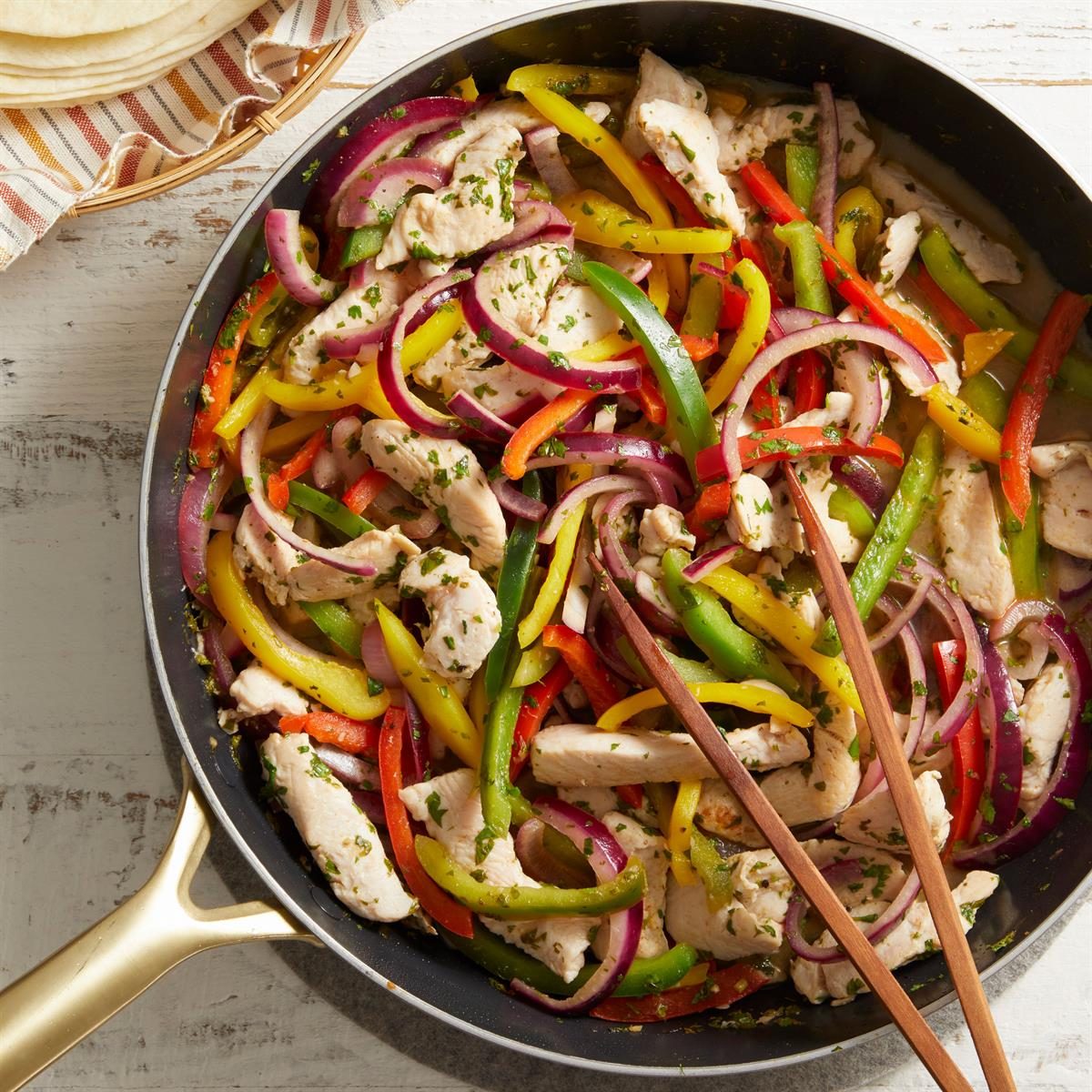 Turkey Fajitas
