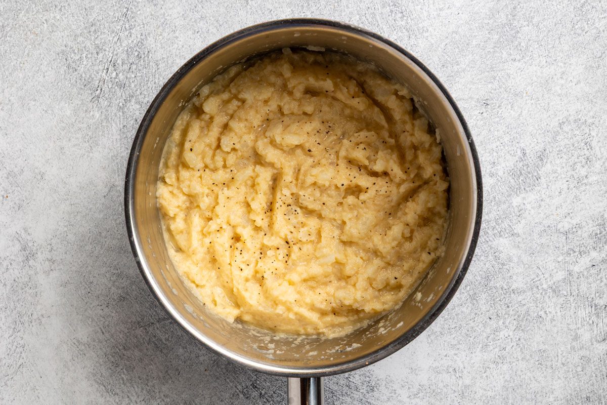 butter mashed in with turnip
