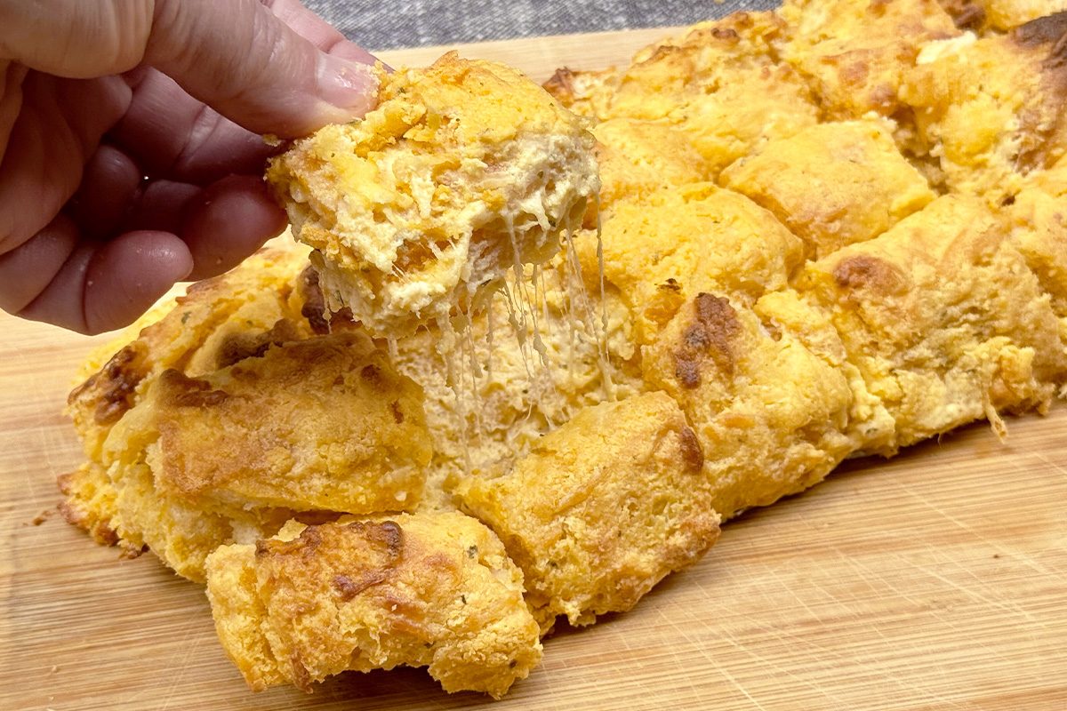 Why Party People Is The Cookbook We All Need Right Now Brie Larsons Cheesy Jenga Bread