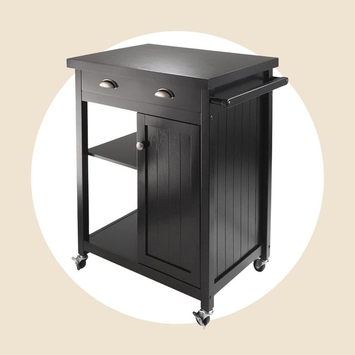 Winston Porter Mineville Kitchen Cart Via Wayfair.com