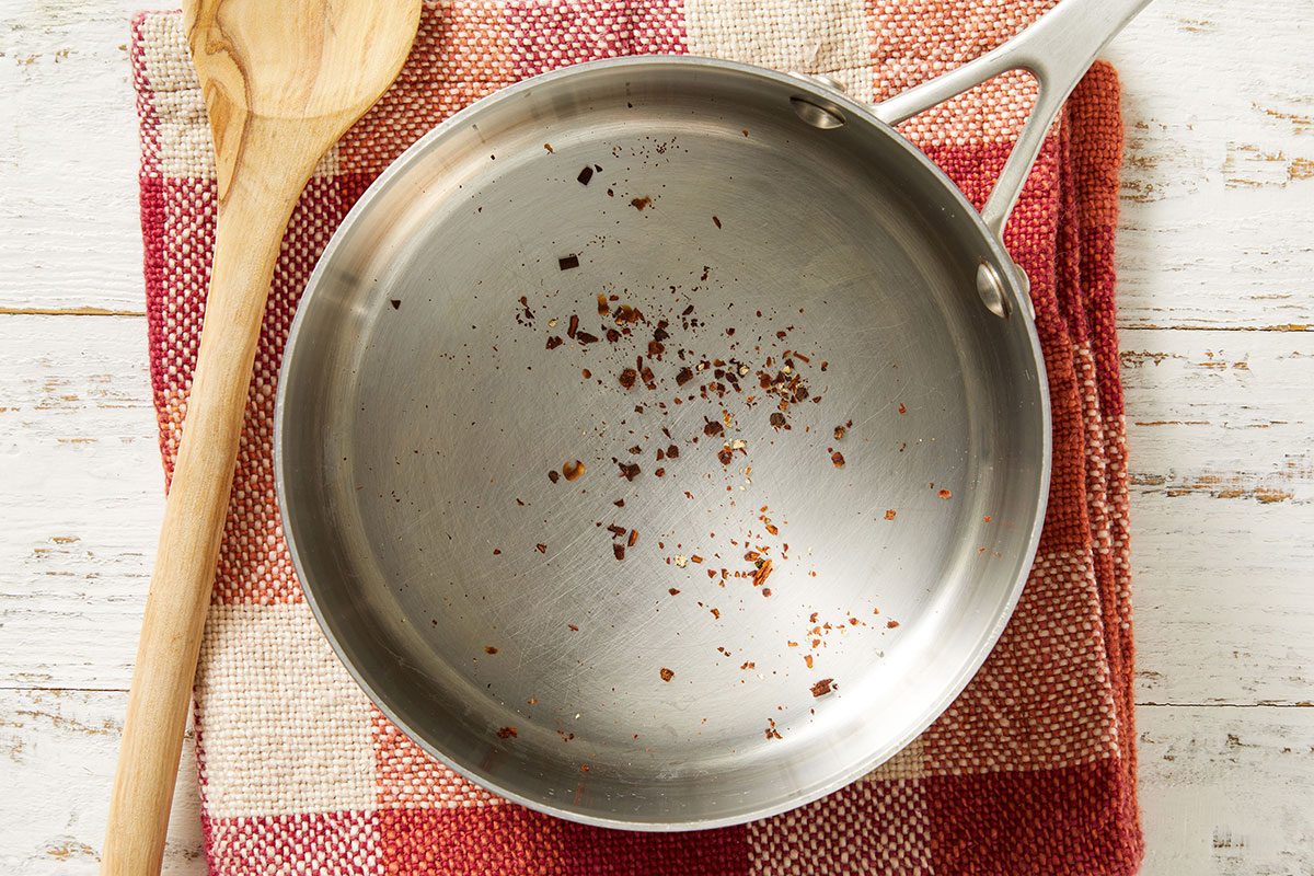 cloves and peppercorns in a medium saucepan